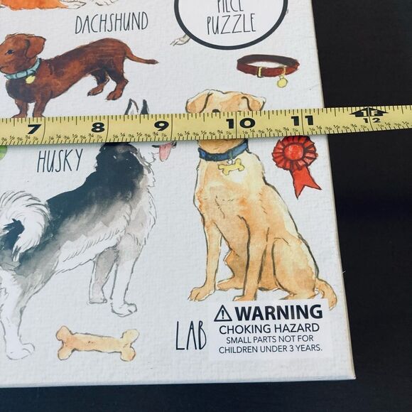 Rae Dunn “Dogs” Dog Breed Jigsaw Puzzle - Picture 3 of 3